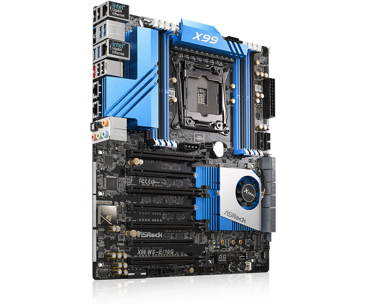 Asrock x99 ws обзор